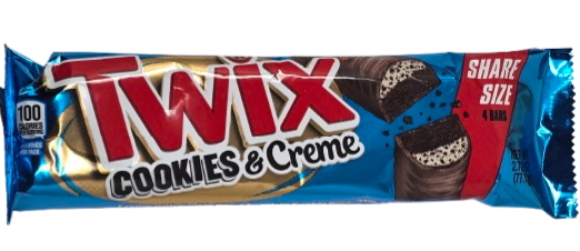 Twix Cookies & Creme Share Size (UK)