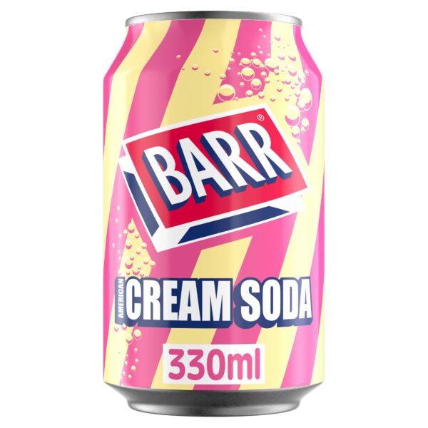 Barr Cream Soda Sugar Free (British)