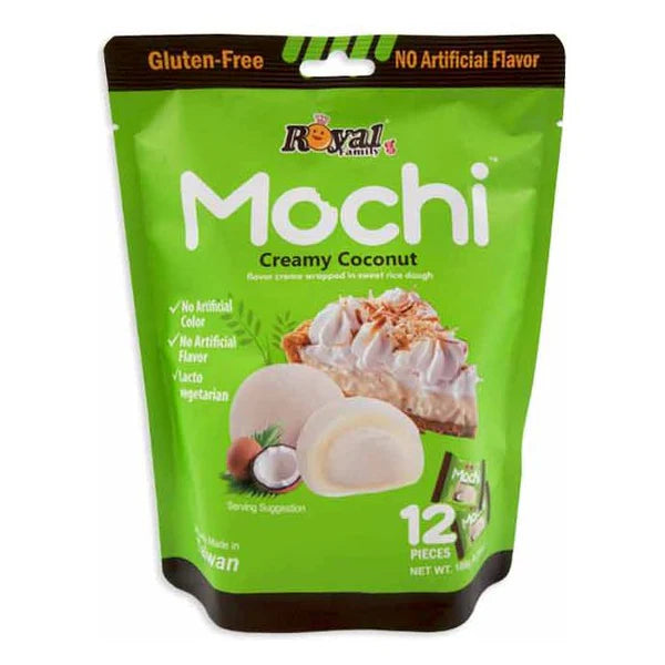 Royal Family Mochi Creamy Coconut  6.34oz  (Taiwan)