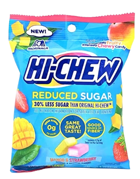 Hi Chew Bag Reduced Sugar Mango & Strawberry