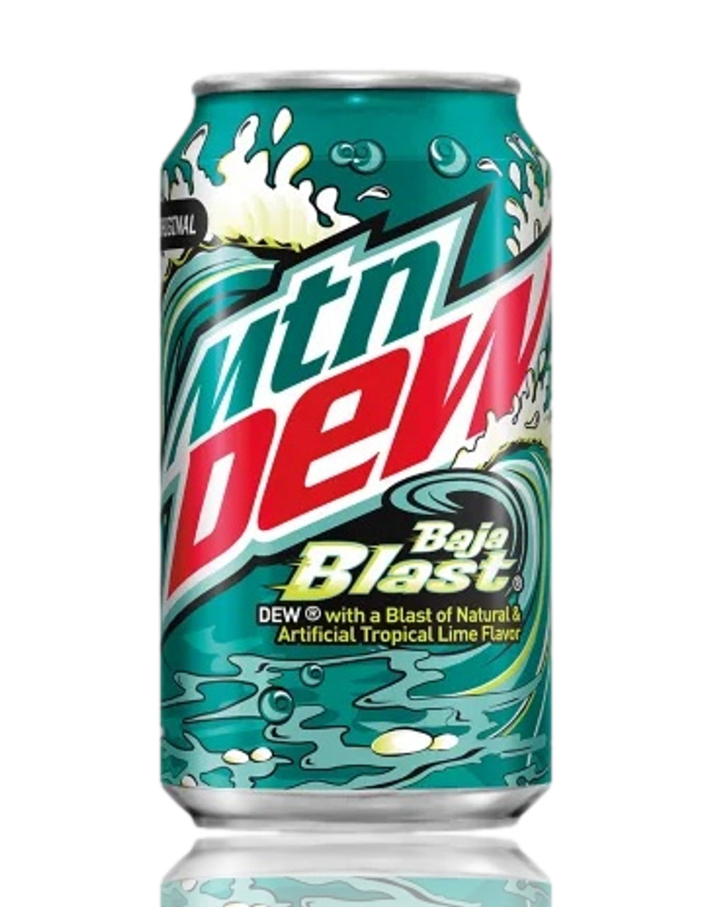 Mountain Dew Taco Bell Original Baja Blast Soda