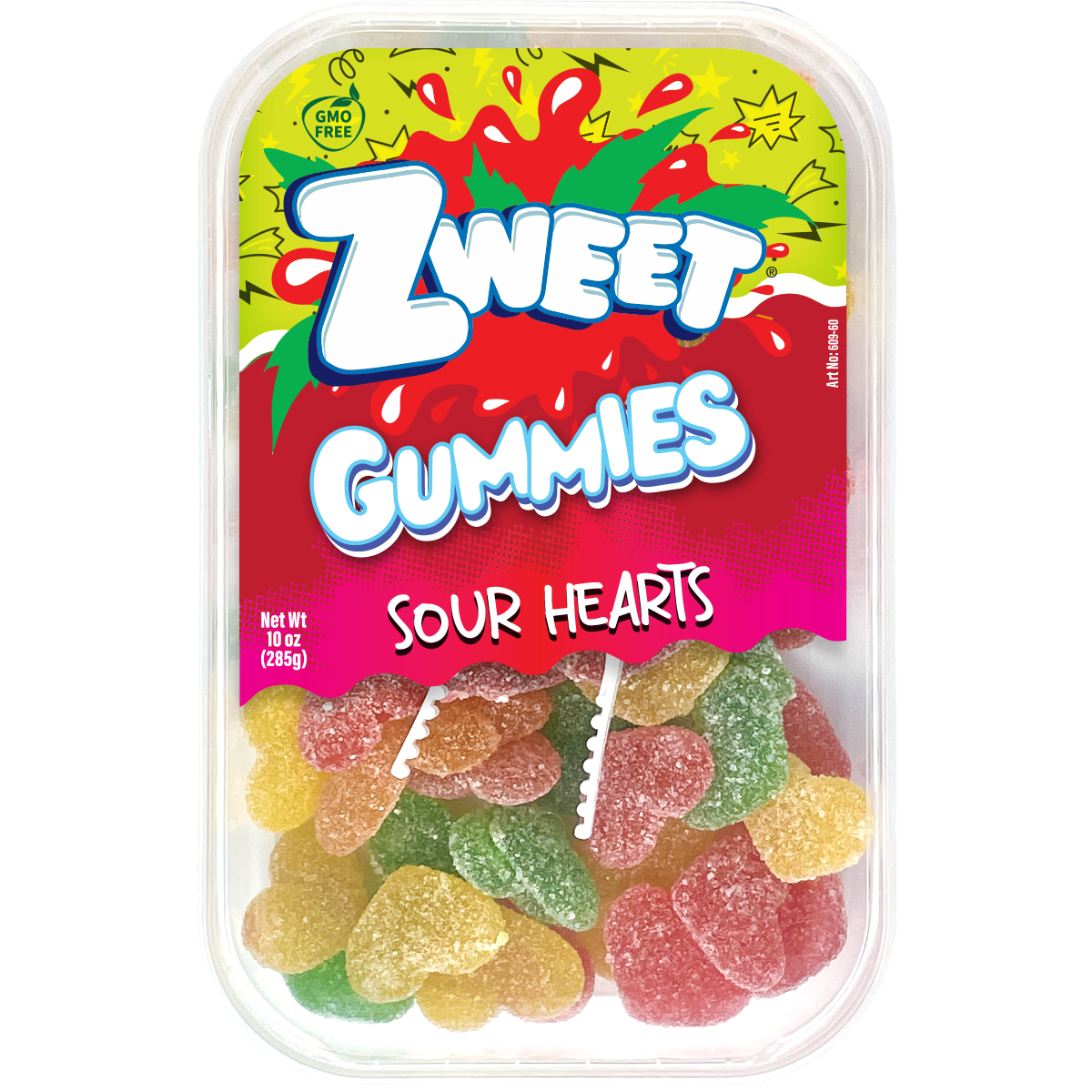 Zweet Halal Gummies - Sour Hearts