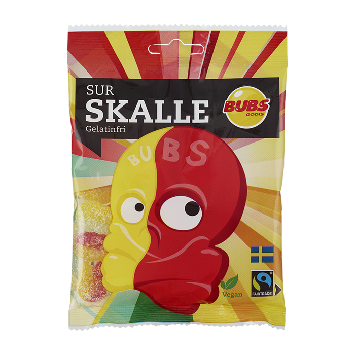 Bubs Vegan Sour Skulls