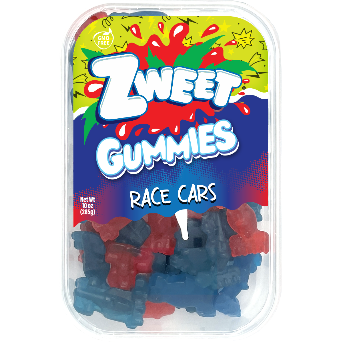 Zweet Halal Gummies - Race Cars
