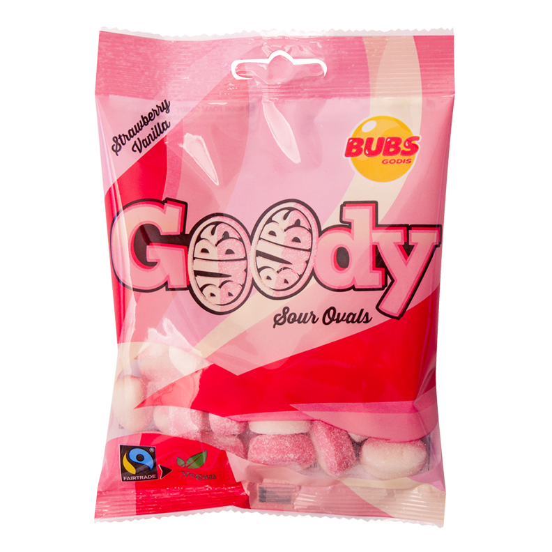 Bubs Vegan Strawberry & Vanilla Ovals