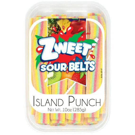Zweet Halal Sour Belts - Island Punch