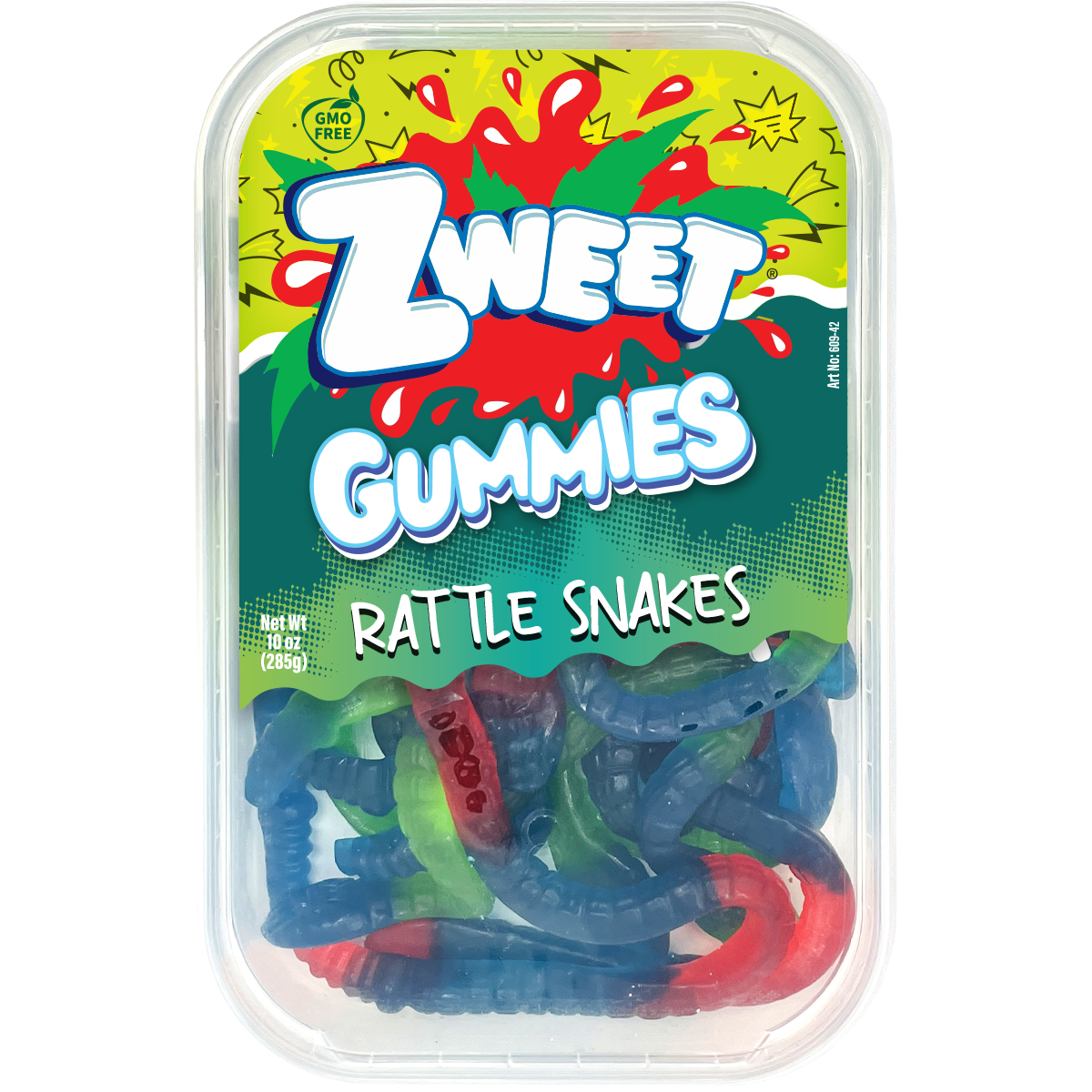 Zweet Halal Gummies - Rattle Snakes