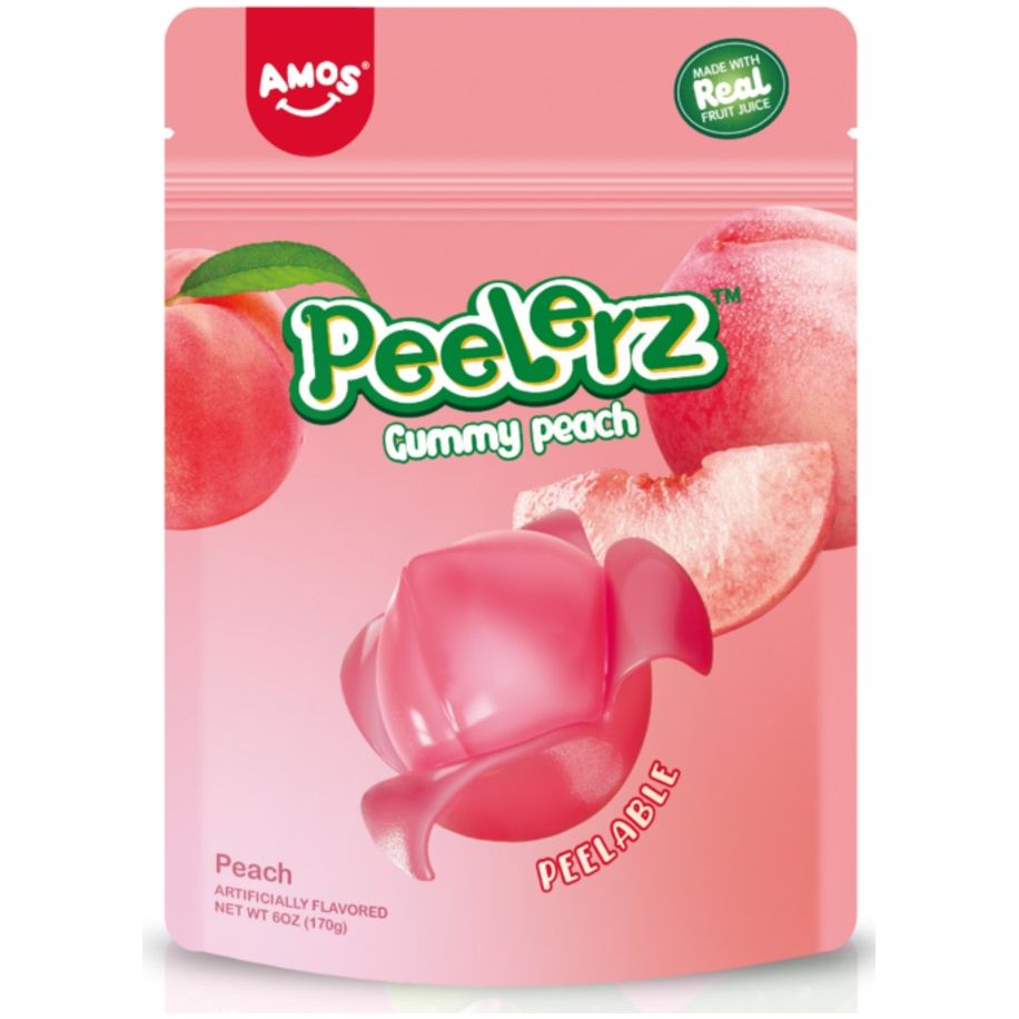 Amos Gummy Peach Peelerz