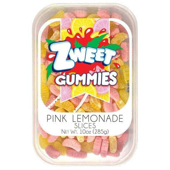 Zweet Halal Gummies -  Sour Pink Lemonade Slices