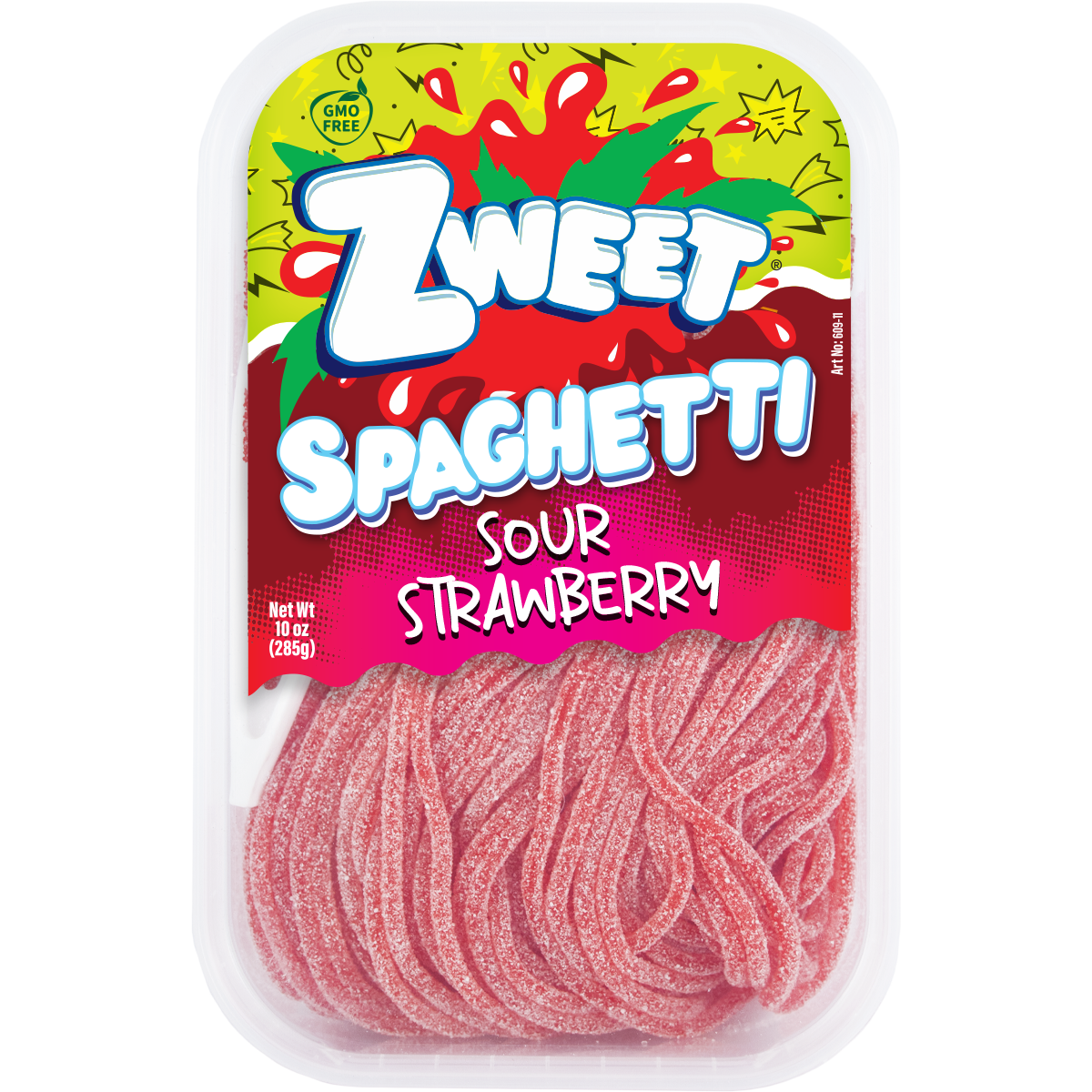 Zweet Halal Spagetti - Sour Strawberry