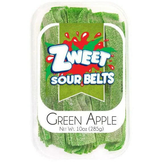 Zweet Halal Sour Belts - Green Apple